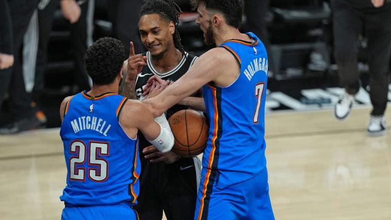 Ajay Mitchell crossed a line — and Devin Vassell instantly snapped back