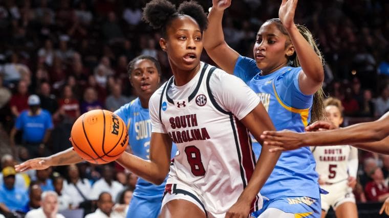 Joyce Edwards live stat tracking vs TCU: Full stats, highlights, and more from South Carolina Elite Eight game