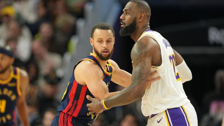 Why Stephen Curry isn't playing vs. LeBron James and the Lakers
