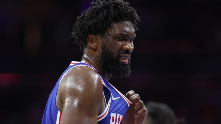 Joel Embiid admits he was angry to find out online about him not playing for the 76ers