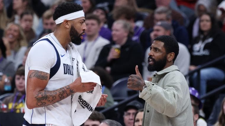 Anthony Davis could reunite with Kyrie Irving, but not on the Wizards