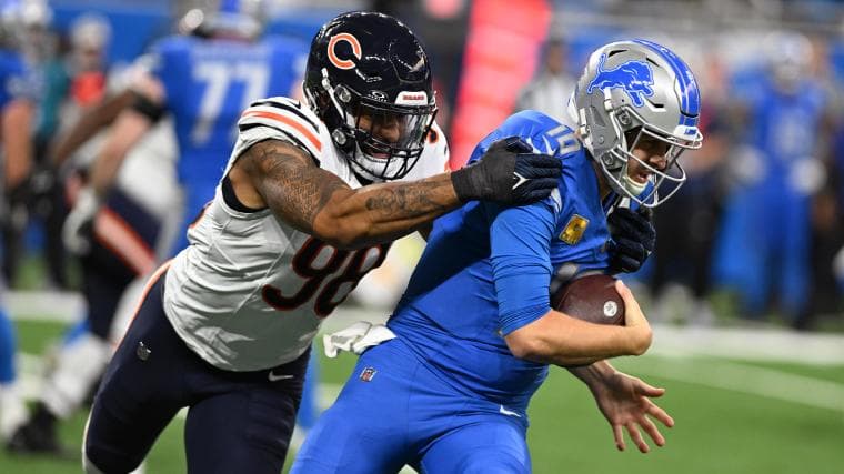 Bears' trade idea could move up in 2026 NFL Draft with NFC North rival for edge help