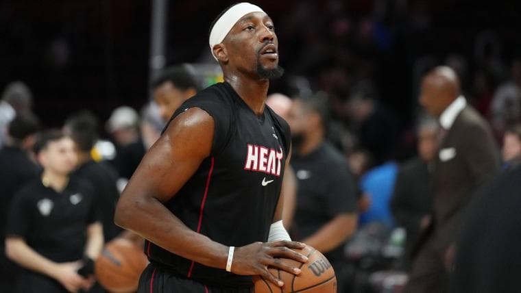 Bam Adebayo injury update: Heat star leaves game after taking hard fall vs. Hornets