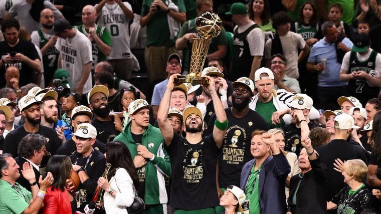 Jayson Tatum's career-high stat historically means Celtics win the NBA championship