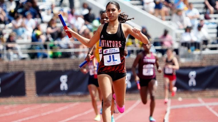 Penn Relays high school girls track championship schedule and live results