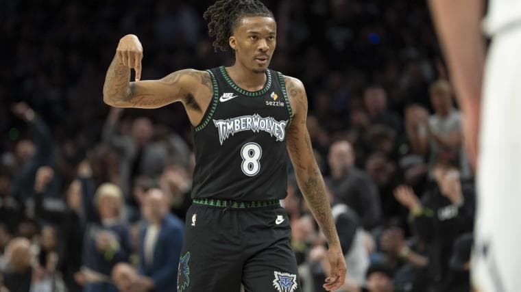 Timberwolves' Bones Hyland talks immaculate smack after scoring 1 point against Nuggets