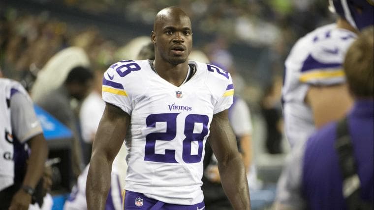 Vikings to induct Adrian Peterson into Ring of Honor ahead of hall of fame eligibility