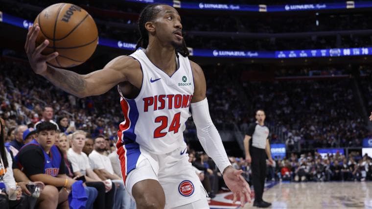 Pistons' Daniss Jenkins is one of the NBA's coolest stories