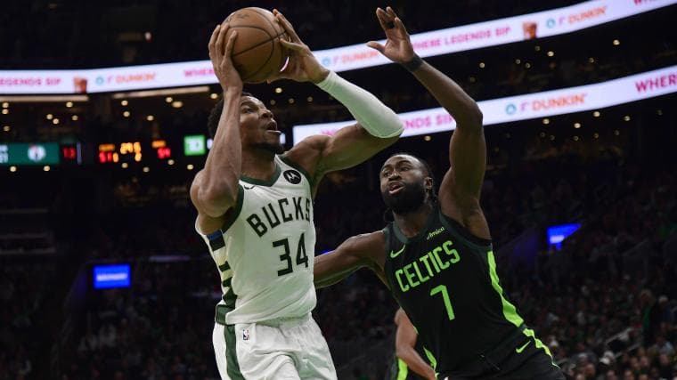 Bucks' Giannis Antetokounmpo - Jaylen Brown blockbuster is more realistic than you think