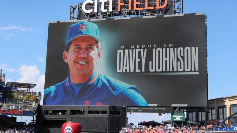 Mets 'Davey' patch, explained: How New York is honoring Davey Johnson with memorial tribute on uniforms