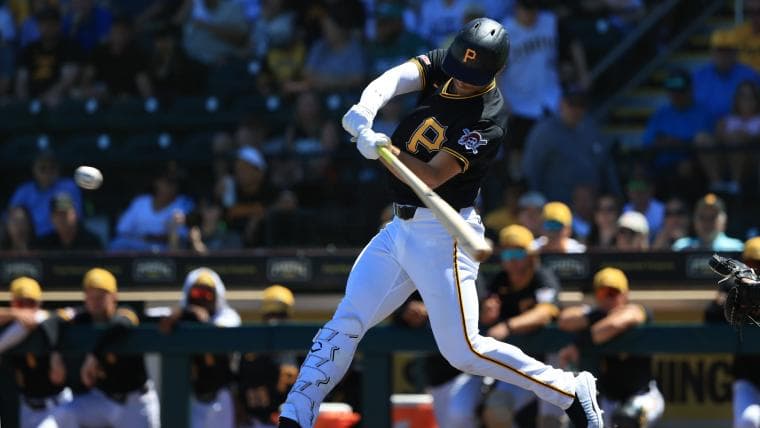 Pirates' Brandon Lowe one swing away from Opening Day history against Mets