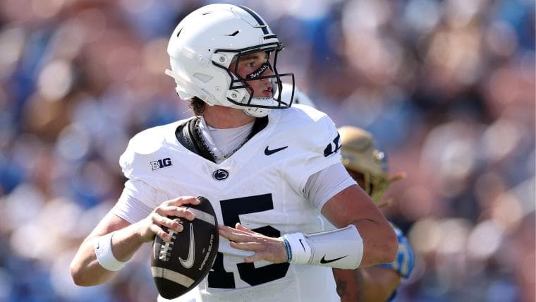 Jets host Penn State players for pre-draft workout focus on 6-foot-5 QB with big arm