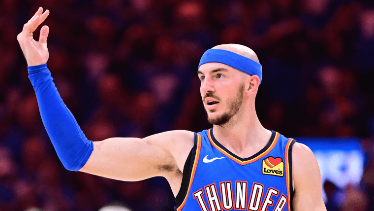 Alex Caruso stats vs. Spurs: Thunder guard's two-way gifts shine despite Game 1 loss