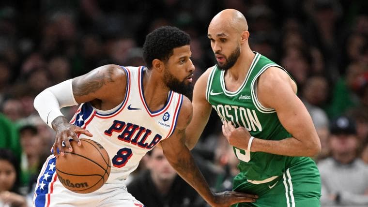 Paul George reclaims 'Playoff P' title in huge 76ers Game 5 win over Celtics