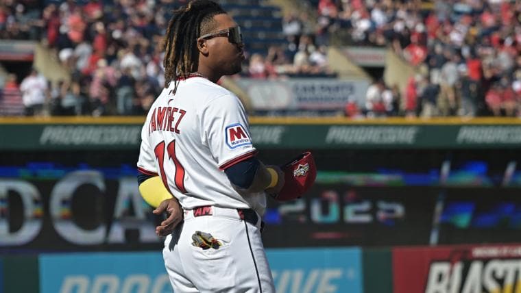 Guardians' Jose Ramirez is going to set a Cleveland all-time record today vs. Royals