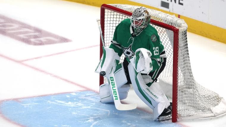 Stars' Jake Oettinger addresses Dallas' improvement ahead of NHL playoffs