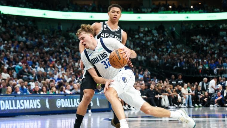 Victor Wembanyama gave Cooper Flagg a reality check in his first-ever NBA game