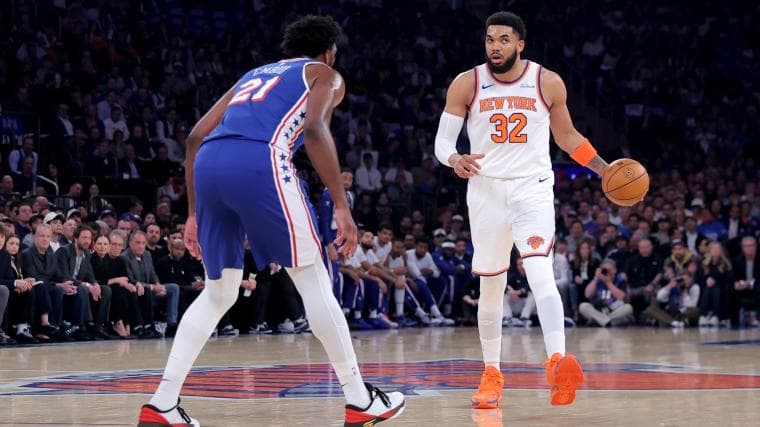 76ers lead Knicks in the 3rd quarter of Game 2: live score updates, highlights, 2026 NBA playoffs 2nd round series