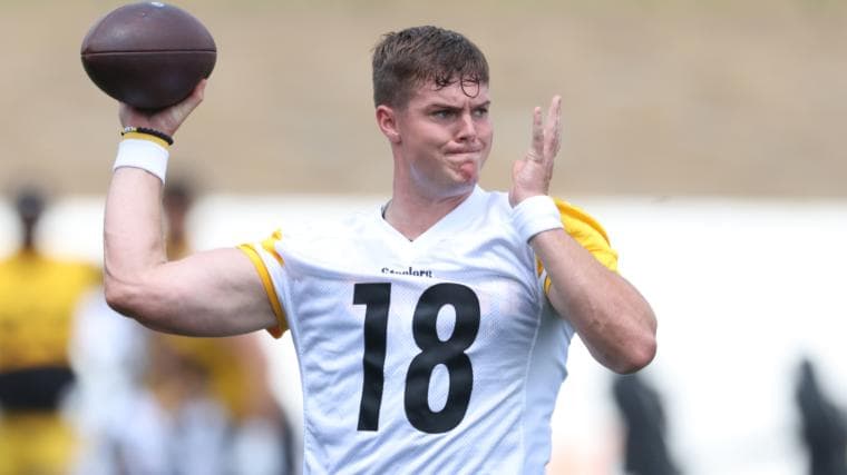 Let's overreact to the Steelers' quarterback pecking order at first OTAs practice