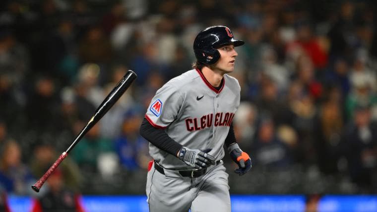 Guardians' Chase DeLauter tied for best OPS in MLB history