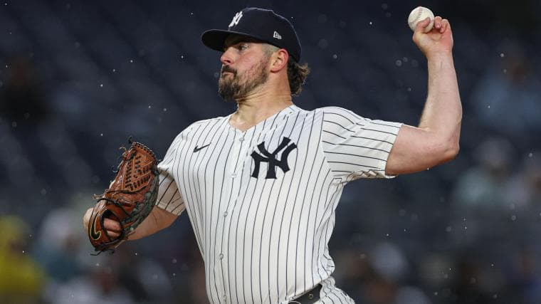 Carlos Rodon's 'bump in the road' is positive sign for Yankees ahead of Marlins series