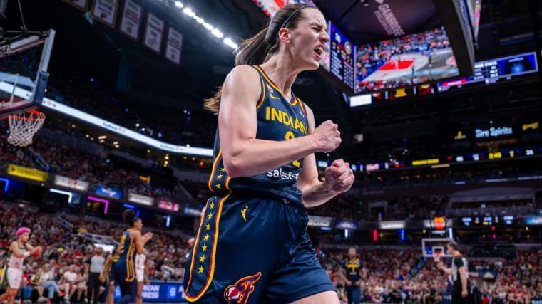 Caitlin Clark’s competitive fire is obvious, but Fever fans just saw a different side of her