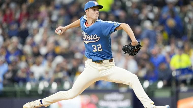 Jacob Misiorowski's 1st-inning fastball velocity for Brewers vs. Yankees is unmatched in baseball history