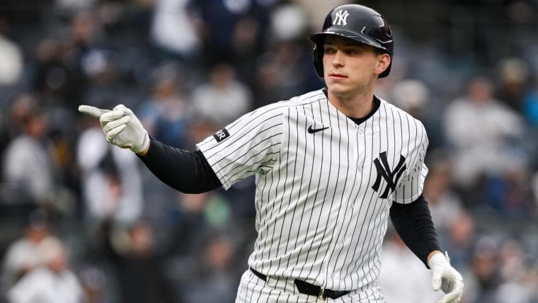 Why Ben Rice isn't playing for Yankees tonight despite league-leading stat