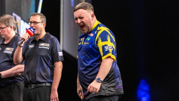 When does Luke Littler play in Dublin on Night 7 of 2026 Premier League Darts?