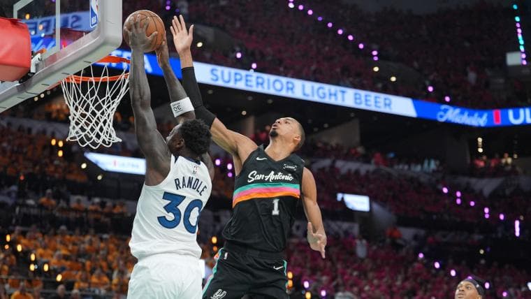 Timberwolves vs Spurs best props for Game 2: Trade NBA Playoffs on Polymarket