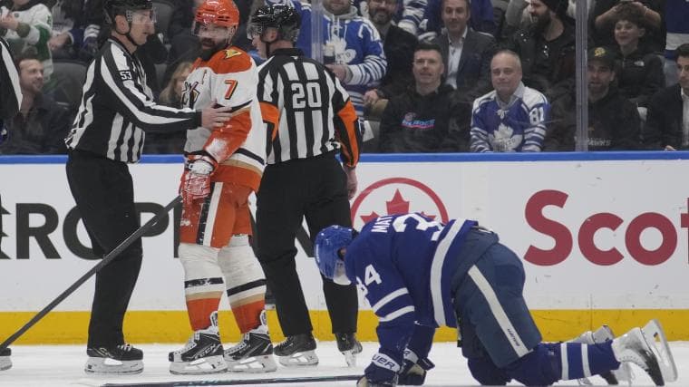 Could Auston Matthews be done with Maple Leafs? Injury update after dirty Gudas hit could determine Toronto future
