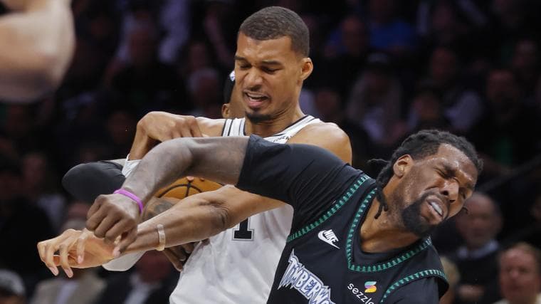 Why Victor Wembanyama wasn't suspended or fined for elbowing Timberwolves' Naz Reid