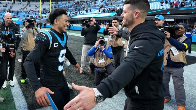 Panthers' Bryce Young dishes on fourth play-caller in four NFL seasons