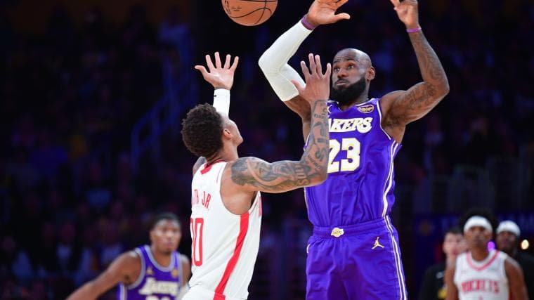 What LeBron James said about Jabari Smith Jr’s eye-opening claim after Game 5 loss