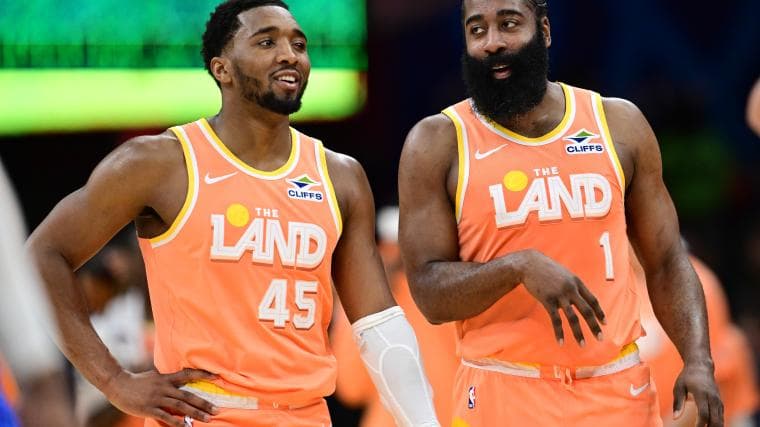Donovan Mitchell reveals why James Harden gives Cavs best NBA championship shot