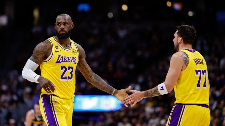 Luka Doncic's heartwarming LeBron James, Austin Reaves evaluation after Lakers season