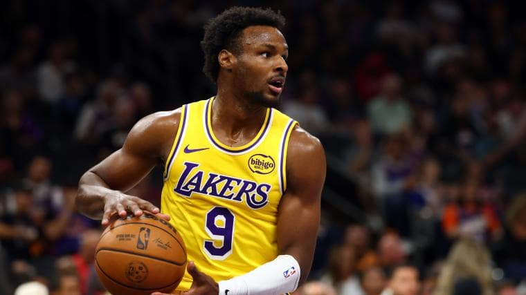 Bronny James gets rave review from Lakers head coach JJ Redick