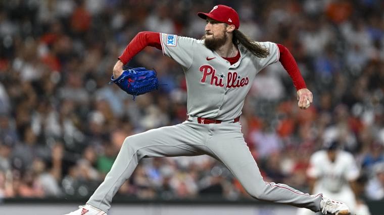 Phillies place 3.86 ERA reliever acquired in Matt Strahm trade on IL for Cubs series