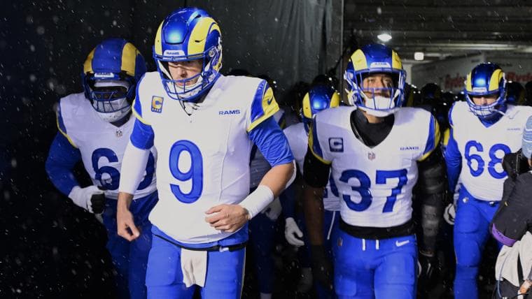 Rams' 3-round mock draft from ESPN lands top WR, 5-foot-9 CB, and Matthew Stafford's heir