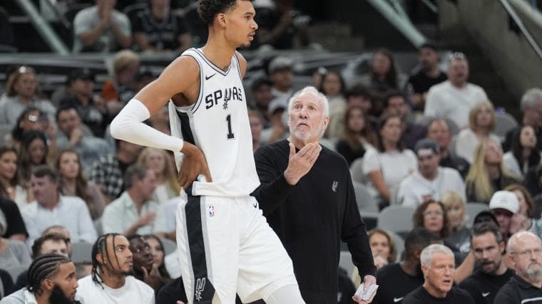 Victor Wembanyama, Spurs get warm NBA Playoffs advice from Gregg Popovich