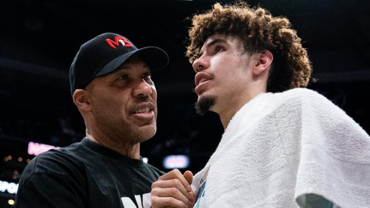 LaVar Ball gets credited for his son LaMelo Ball's success with the Charlotte Hornets
