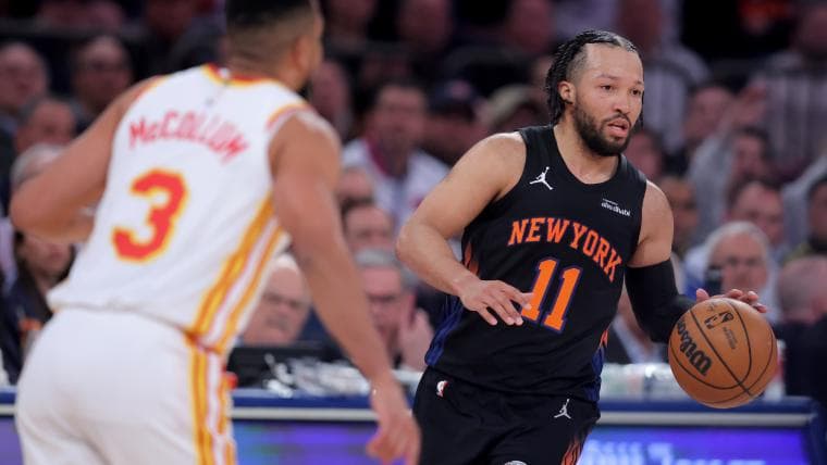 Jalen Brunson isn't traveling — Knicks star has just mastered pivot move