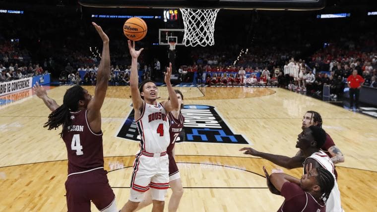 Texas A&M vs Houston box score: Full stats from 2026 NCAA Men's Basketball Tournament game
