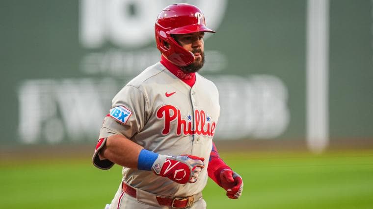 Why isn't Kyle Schwarber playing tonight? Phillies 20-HR slugger sitting vs. Reds