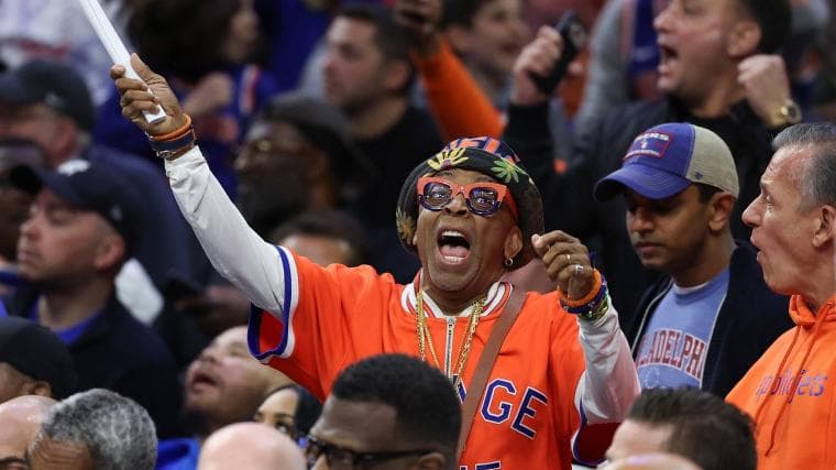 Knicks sweep Sixers: How New York fans invaded Philadelphia in Game 4 for series-ending win