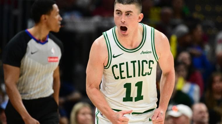 Celtics flatten 76ers to go up 3-1, Payton Pritchard gets new NBA Playoffs record