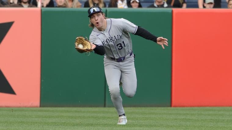 Rockies' Jake McCarthy got a 7-unassisted double play
