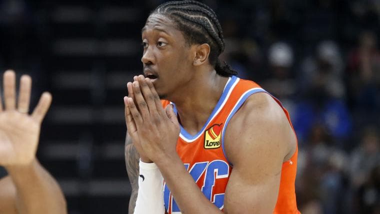 Jalen Williams grabs left hamstring and leaves Game 2 against Phoenix