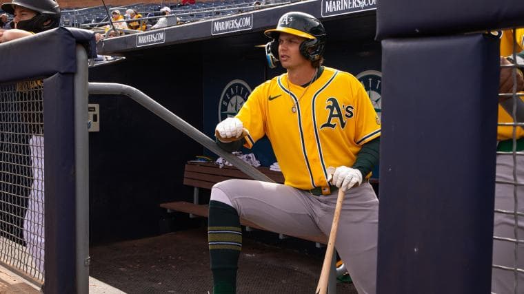 Athletics' Nick Kurtz walking way to MLB record