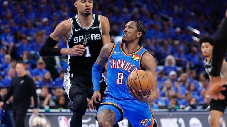 Thunder face concern after Jalen Williams exits Game 2 with recurring hamstring issue